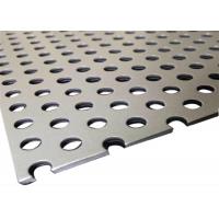 China Fireproof 3.8mm Thick Perforated Galvanized Metal Screen For Architecture on sale