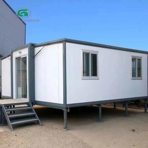 China Internal Space Expandable Prefab House Expanding Container House For Dormitory supplier