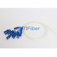 China 12 core Optical Fiber Pigtail with LSZH Jacket for SC Fiber Optic Connector on sale