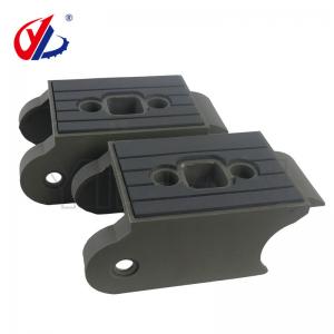 China PA Rubber Biesse Edgebander Parts 140X74X56mm Biesse Conveyance Track Chain Pad supplier