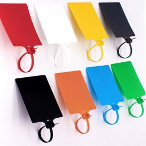 250mm Plastic Security Seal Tamper Proof Big Flag For Luggage Bag