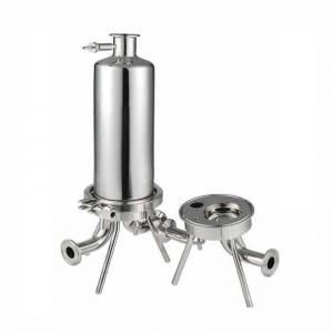 10" 20" 30" 40'' Customized Industrial Stainless Steel 304 Cartridge Filter Housing For Water Beverage Filtration