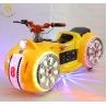 Hansel outdoor plastic battery powered motorbike amusement park rides for kids