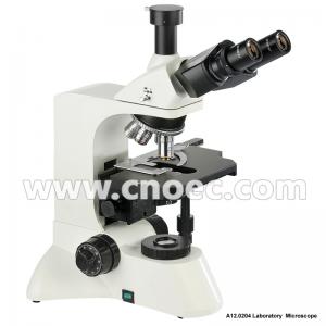 China Infinity Trinocular Biological Microscope 6V 30W Halogen Lamp A12.0204 supplier