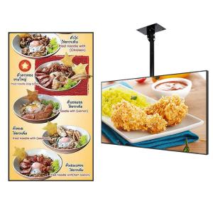 JCVISION LED Panel TFT 32 Inch Digital Menu Display Wall Mounted