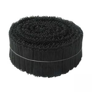 Soft Black Annealed Metal Cable Double Loop Bar Ties 6in 5000pcs