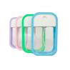 China Popular New Design 38ml 45ml 50ml Credit Card Flat Type Empty Plastic Refillable Hand Sanitizer Perfume Mist Spray Bottle wholesale