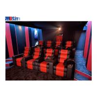China Home Theater Recliner Seating Genuine Leather Cinema Power Reclining Sofa on sale
