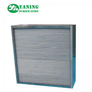 304 Stainless Steel HEPA Air Filter / High Temp HEPA Furnace Filter For Oven