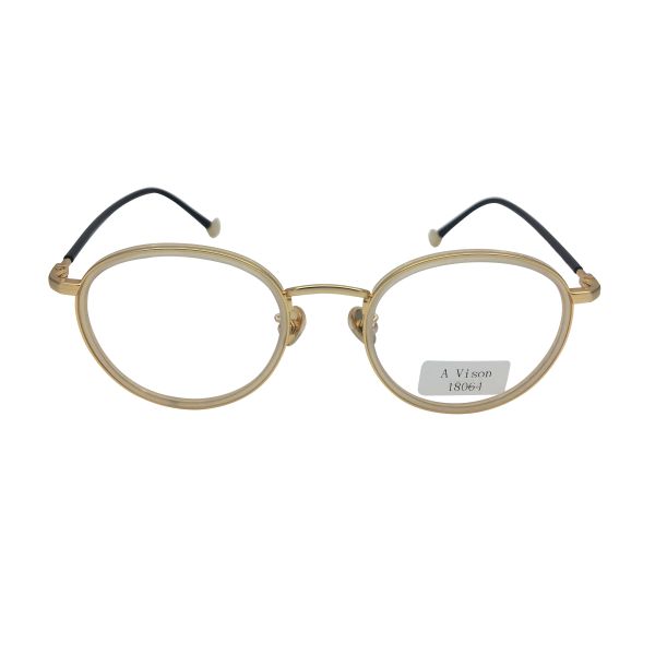 Round metal optical frame Women's eyewear fasion design 2018 new pattern