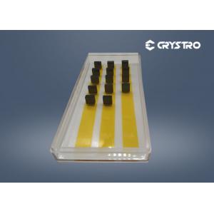 China Yttrium Aluminum Garnet Cr4 ND Yag Laser Rod Doped With Chromium supplier