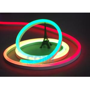 China 24V Multi  RGB Color Neon LED Strip Lights Waterproof For Contour Profile Holiday Decoration supplier