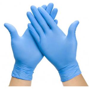 Chemical Resistant Disposable Nitrile gloves , Latex Free Disposable Safety Gloves
