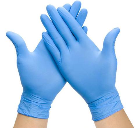 Sterile Disposable Medical Gloves , Nature Latex Disposable Surgical Gloves