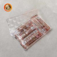 China Transparent PET Square Plastic Storage Jars 660Ml Plastic Food Container With Lids on sale