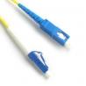 1M, 3M, 5M, Customized Fiber Optic Patch Cord LC-SC Simplex Single Mode(PC/UPC