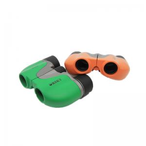 China Small Porro Children'S Play Binoculars 15mm Clear Aperture With Compass For Kids supplier