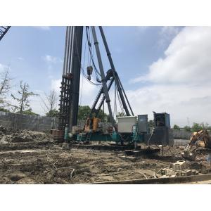 China Eco Bore Pile Machine , Excavator Mounted Pile Driving Equipment supplier
