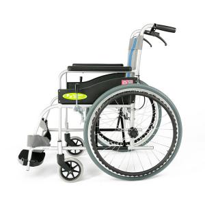 China conventional self-propelled manual folding transport wheelchair with beautiful shape, good quality and reasonable price supplier