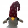 China 52cm 20.47 Inch Christmas LED Plush Toy Gnome Stuffed Animal Toy 3A Batteries wholesale