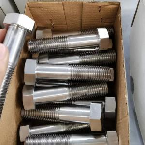 China Inconel 625 Stainless Steel Nickel Alloy Full Tooth Bolt /Non Standard Fasteners supplier