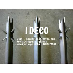 China Razor Spike Palisade Fences, Metal Palisade Fencing, High Security Anti-Climb Steel Picket Fence wholesale