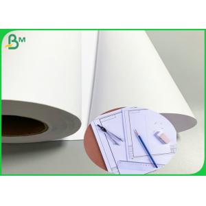 China White Plotter Paper Roll 620mm x 50m 80gsm 2 Inches core Universal supplier