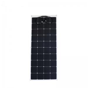 150w Solar Flexible Panels Foldable Sunpower Flexible Solar Cells For Electric Bike Boat