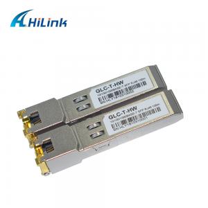 Industrial Grade 100BASE-T SFP CAT5 Cable RJ45 Copper SFP Transceivers