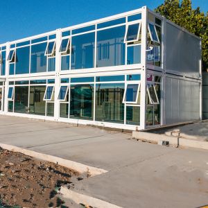 China Granny Flat Pack Container Home Materiais de construção metálicos Flat Pack Container House supplier