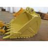 Heavy Duty Excavator Bucket , Earthmoving Cat Ditching Bucket For Excavator