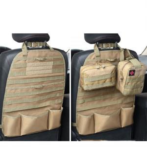 Tactical Front Seat Back Storage Bag/Hanger Bag Organizer With 5 Bags,Universal Fits For All Vehicel
