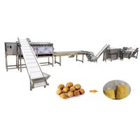 China Crouton Bread Chips Production Line Extruded Bread Croutons Snacks Making Machine on sale