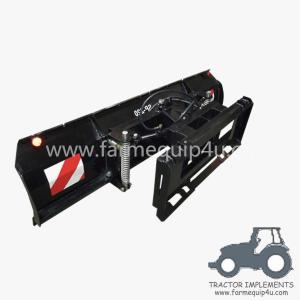 Heavy Duty Snow Blade With Skid Steer Quick Hitch ; Snow Pusher
