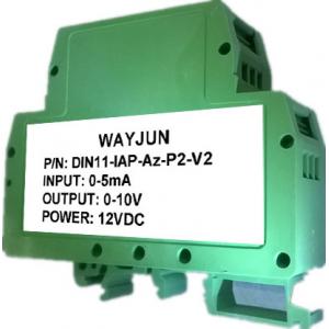 WAYJUN  3000VDC Isolation DC current/voltage signal Conditioners Green isolation amplifier DIN35  CE approved