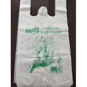 China Large Biodegradable Check-Out T-Shirt Bag wholesale