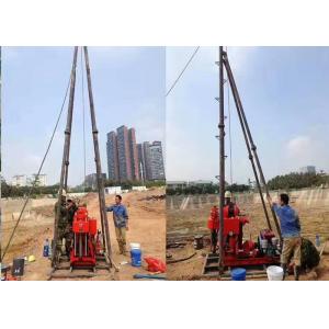 China Geotechnical 350m 500 Kgs Mini Borehole Drilling Machine supplier