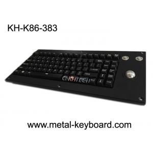 China Panel Mount Backlight Mechanical Keyboard With 25mm trackball Mouse supplier