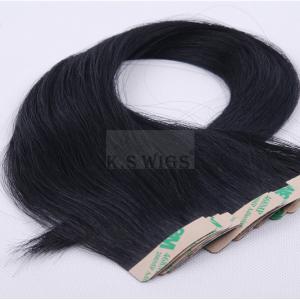 China AAAA 100% High quality Indian human hair extension-tape hair,100g/pc supplier