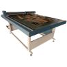 Plotter de corte de inyección de tinta de cama plana con velocidad máxima de 1200 mm/s para cortar patrones con un grosor ≤3 mm