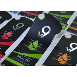 Emobossing Custom Printed Sticker Labels 300dp High Definition Image