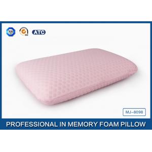 China 45D Bread Polyurethane Traditional Memory Foam Pillow With Washable Zippered Cover supplier