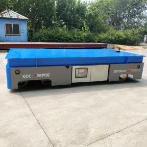 Remote Control 35T Battery Transport Carts Heavy Duty For Concrete Product