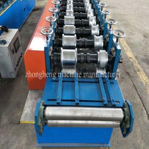 China 2.5 Tons 5.5Kw Metal Stud And Track Roll Forming Machine With 10 Roller Stations supplier