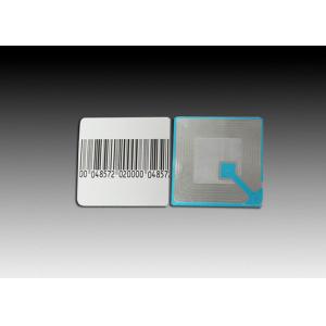 China Square Paper Retail Security Labels ,  Acrylic Adhesive Anti Theft Security Labels supplier