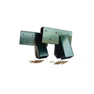 Easy 1-2-3 A-Frame Swing Set Brackets with Screws and Durable Powder Coated Brackets