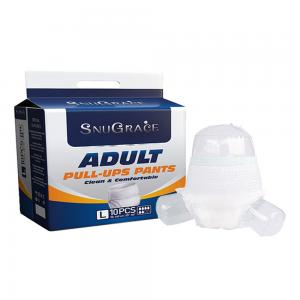 Soft and Breathable Disposable Pull Up Diapers for Adult Incontinence Management
