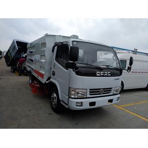 dongfeng road cleaning sweeper truck with 4m3 water and 3m3 dust, dongfeng road sweeping and washer vehicle