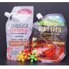 China reusable kids liquid snack packaging biodegradable drink detergent Juice stand up spout pouch bag with wholesale