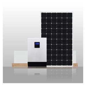 China Off Grid Photovoltaic  Household Solar System With Lead Acid Battery supplier